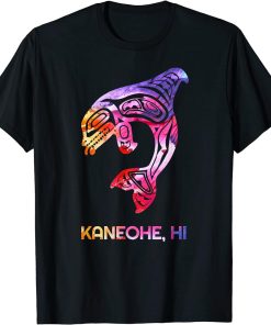 Tribal Kaneohe Orca Killer Whale Indigenous Native T-Shirt