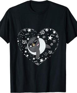 Killer Whale Sea Animal Valentines Day Gift Orca T-Shirt