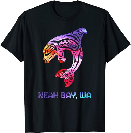 Neah Bay WA Native American Orca Killer Whale T-Shirt